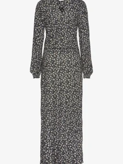 LASCANA Robes<Robe mi-longue robe midi avec encolure ronde