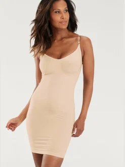 LASCANA Lingerie Gainante|Robes<Robe modelante avec bretelles transparentes