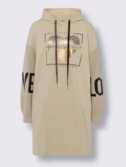 Mandarin Robes<Robe sweat pur coton