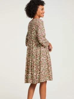 Linea Tesini Robes<Robe tissée imprimé tendance