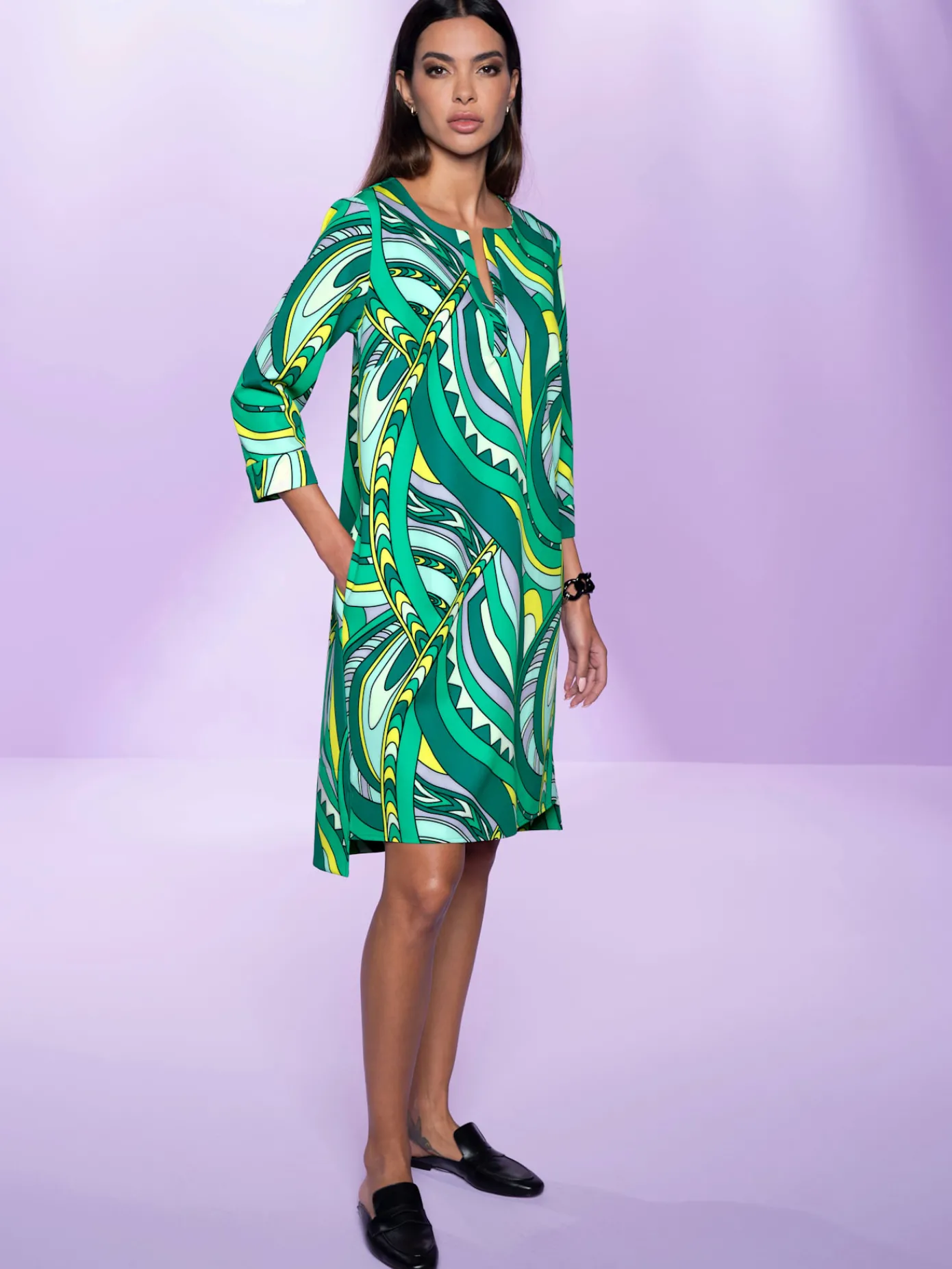 Rick Cardona Robes<Robe tissée qualité tissée