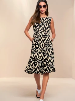 Rick Cardona Robes<Robe tissée qualité tissée