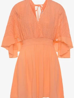 LASCANA Robes<Robe tunique col v chevauchant