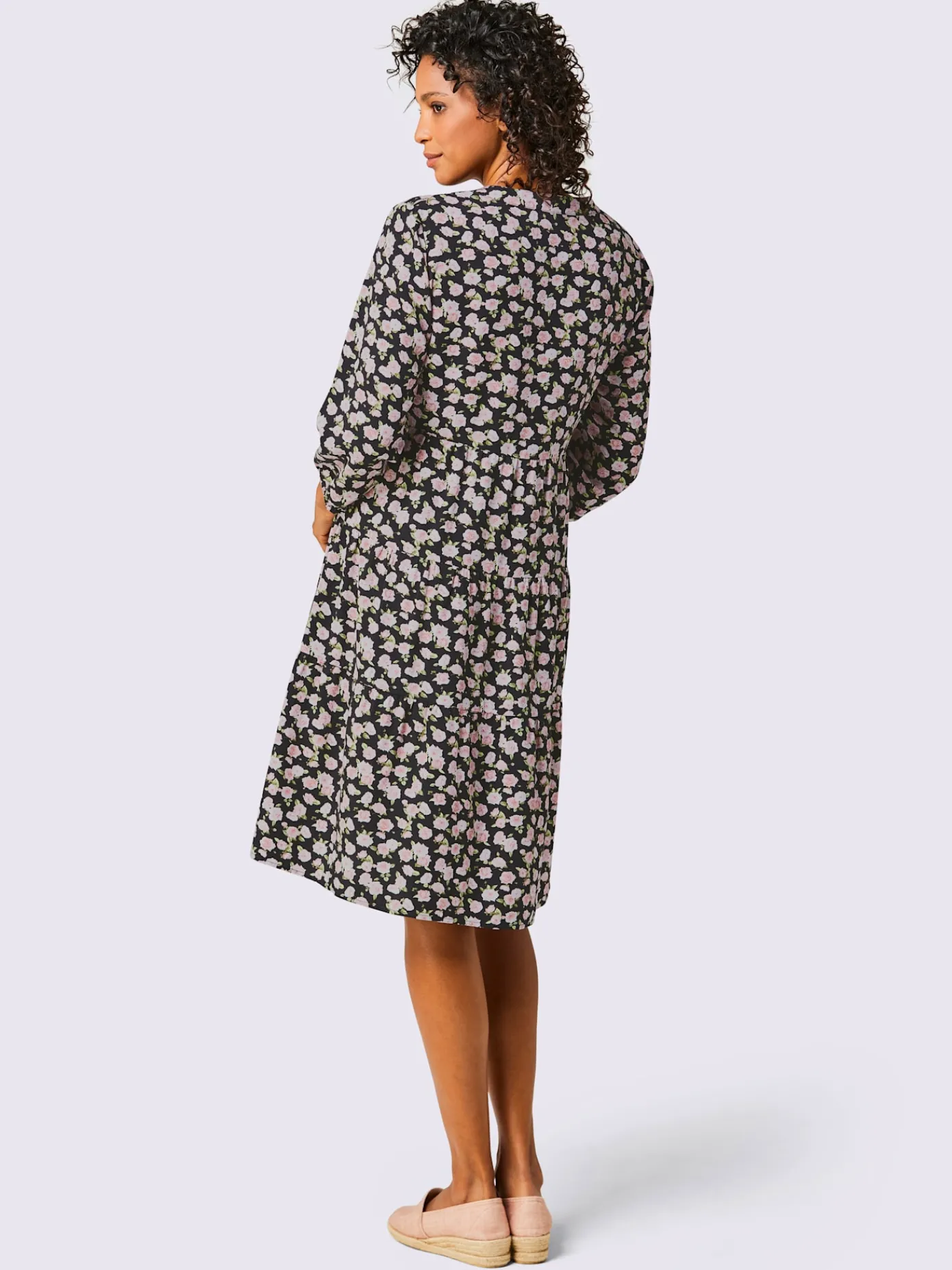 CREATION L PREMIUM Tenues De Cérémonie|Robes<Robe évasée mélange de modal doux