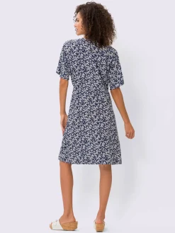 Linea Tesini Robes<Robe évasée qualité tissée