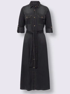 Best Connection Robes<Robe-chemisier pur coton