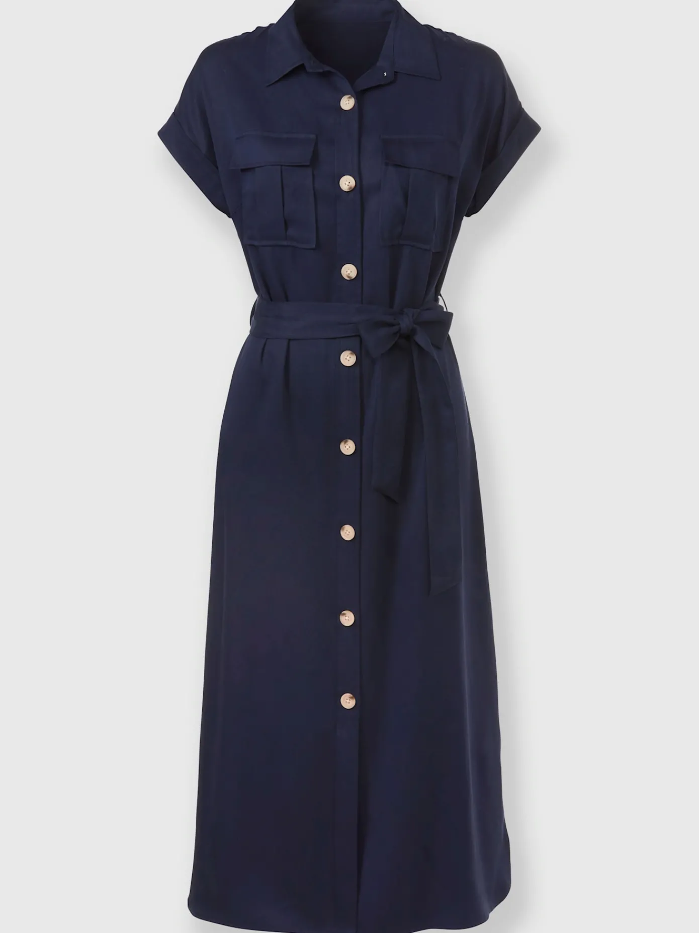 Rick Cardona Robes<Robe-chemisier pur lyocell