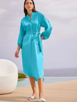 Rick Cardona Robes<Robe-chemisier qualité tissée