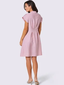 CREATION L PREMIUM Robes<Robe-chemisier qualité tissée