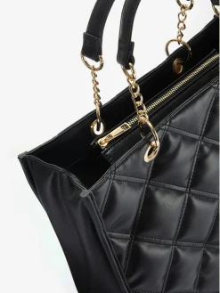 Vivance Maroquinerie<Sac à main avec matelassage tendance et anse à chaîne dorée