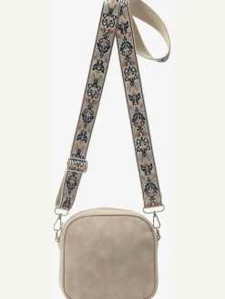 Vivance Maroquinerie<Sac à main tendance avec bandoulières amovibles et réglables : 1x avec broderie tendance, 1x unie