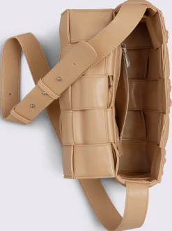 Maroquinerie<Sac aspect tressé élégant