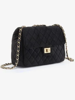 Vivance Maroquinerie<Sac en bandoulière sac à main en imitation velours tendance avec anse à chaîne réglable