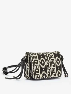 LASCANA Maroquinerie<Sac en bandoulière sac à main tendance au style ethnique avec doublure contrastée