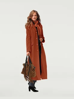 Maroquinerie<Sac franges et effet bicolore