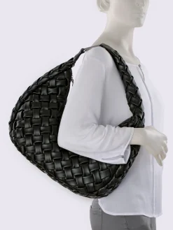 Maroquinerie<Sac motif tressé décoratif