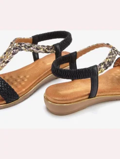 Vivance Sandales<Sandales brides tressées raffinées