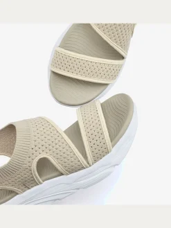 LASCANA Sandales<Sandales chaussures en textile, chaussures en tissu – légères et aérées – idéales pour l'été