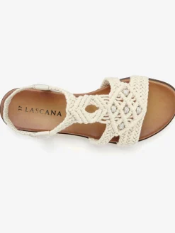 LASCANA Sandales<Sandales chaussures en textile, chaussures en tissu : textile doux et souple