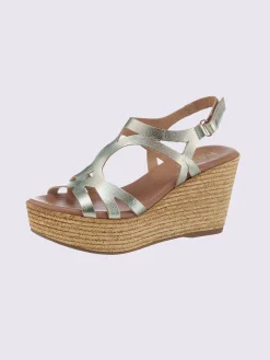 Sandales<Sandales compensées de fabrication espagnole
