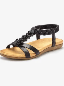 LASCANA Sandales<Sandales empiècement extensible et brides élastiques pour un confort optimal