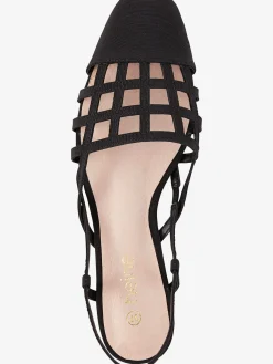 Sandales<Sandales empiècements élastiques modelants