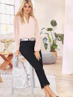 Sandales<Sandales empiècements élastiques modelants