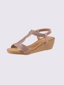 Sandales<Sandales matière textile agréable à porter