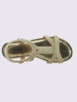 Sandales<Sandales matière textile agréable à porter