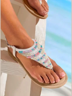 LASCANA Sandales<Sandales orné de jolies petites pierres fantaisie