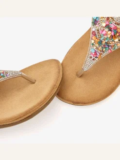 Vivance Sandales<Sandales ornées de petites pierres fantaisie