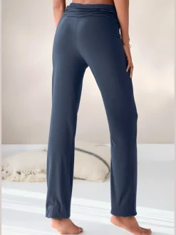 Buffalo Pantalons<Sarouel ceinture à revers froncée