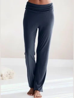 Buffalo Pantalons<Sarouel ceinture à revers froncée