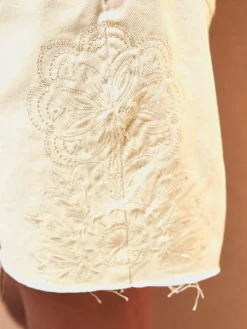 Linea Tesini Shorts Et Bermudas|Mode De Plage<Short broderie décorative