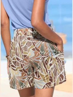 LASCANA Shorts Et Bermudas|Mode De Plage<Short de plage ceinture élastique confortable