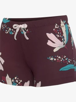 s.Oliver Pyjamas<Short de pyjama élégant short de nuit avec motif sur toute la surface
