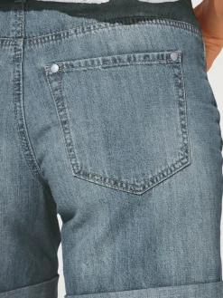 Linea Tesini Shorts Et Bermudas|Pantalons<Short en jean coupe droite