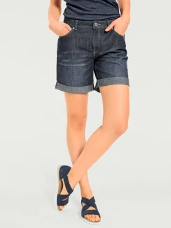 Linea Tesini Shorts Et Bermudas|Pantalons<Short en jean coupe droite