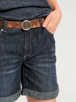 Linea Tesini Shorts Et Bermudas|Pantalons<Short en jean coupe droite