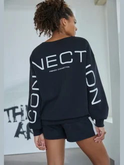 French Connection Shorts Et Bermudas|Mode De Plage<Short en matière sweat short molletonné confortable avec poches latérales fendues pratiques