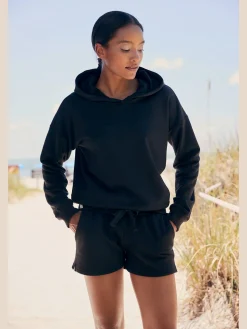 LASCANA Shorts Et Bermudas|Pantalons<Short en matière sweat short d'intérieur avec logo brodé