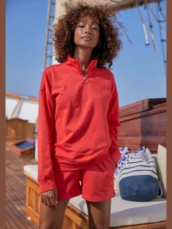 H.I.S Shorts Et Bermudas|Mode De Plage<Short en matière sweat short avec ceinture à coulisse élastique