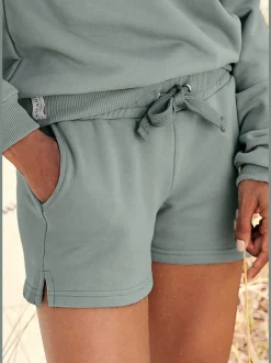 LASCANA Shorts Et Bermudas|Pantalons<Short en matière sweat short d'intérieur avec logo brodé