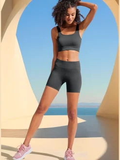 LASCANA Shorts Et Bermudas|Tenues De Détente<Short technique short sans coutures avec structure côtelée et effet moulant