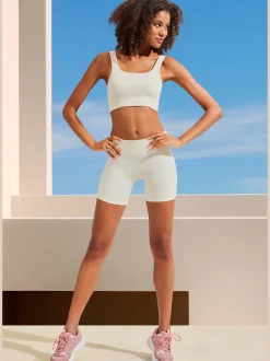 LASCANA Shorts Et Bermudas<Short technique short sans coutures avec structure côtelée et effet moulant