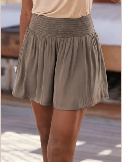 LASCANA Shorts Et Bermudas|Mode De Plage<Short tissé short d'été léger