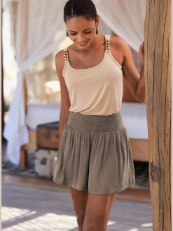 LASCANA Shorts Et Bermudas|Mode De Plage<Short tissé short d'été léger