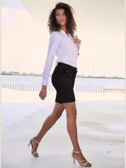 LASCANA Shorts Et Bermudas|Pantalons<Shorts bermuda élastique doux