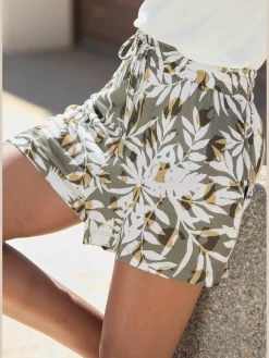 Vivance Shorts Et Bermudas|Mode De Plage<Shorts ceinture élastique douce avec cordon