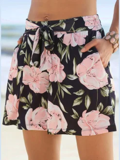 s.Oliver Shorts Et Bermudas|Mode De Plage<Shorts floral tendance